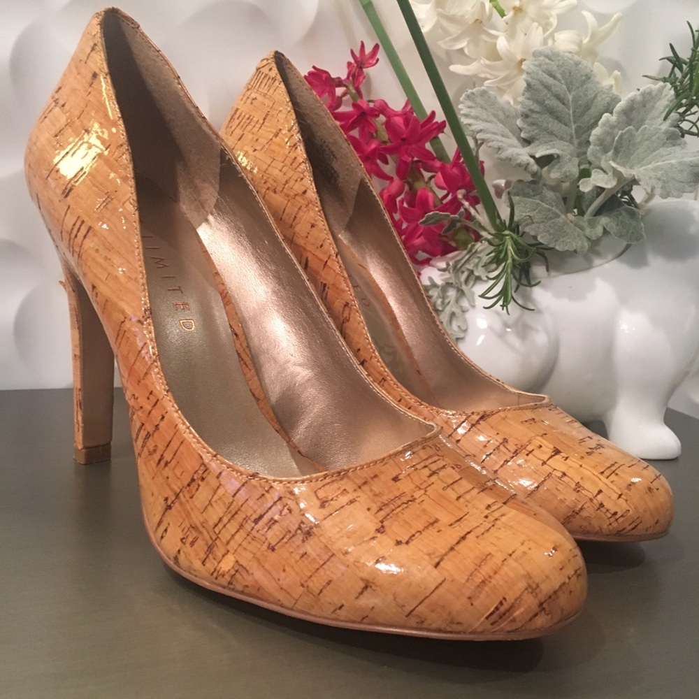 The Limited Cork heels